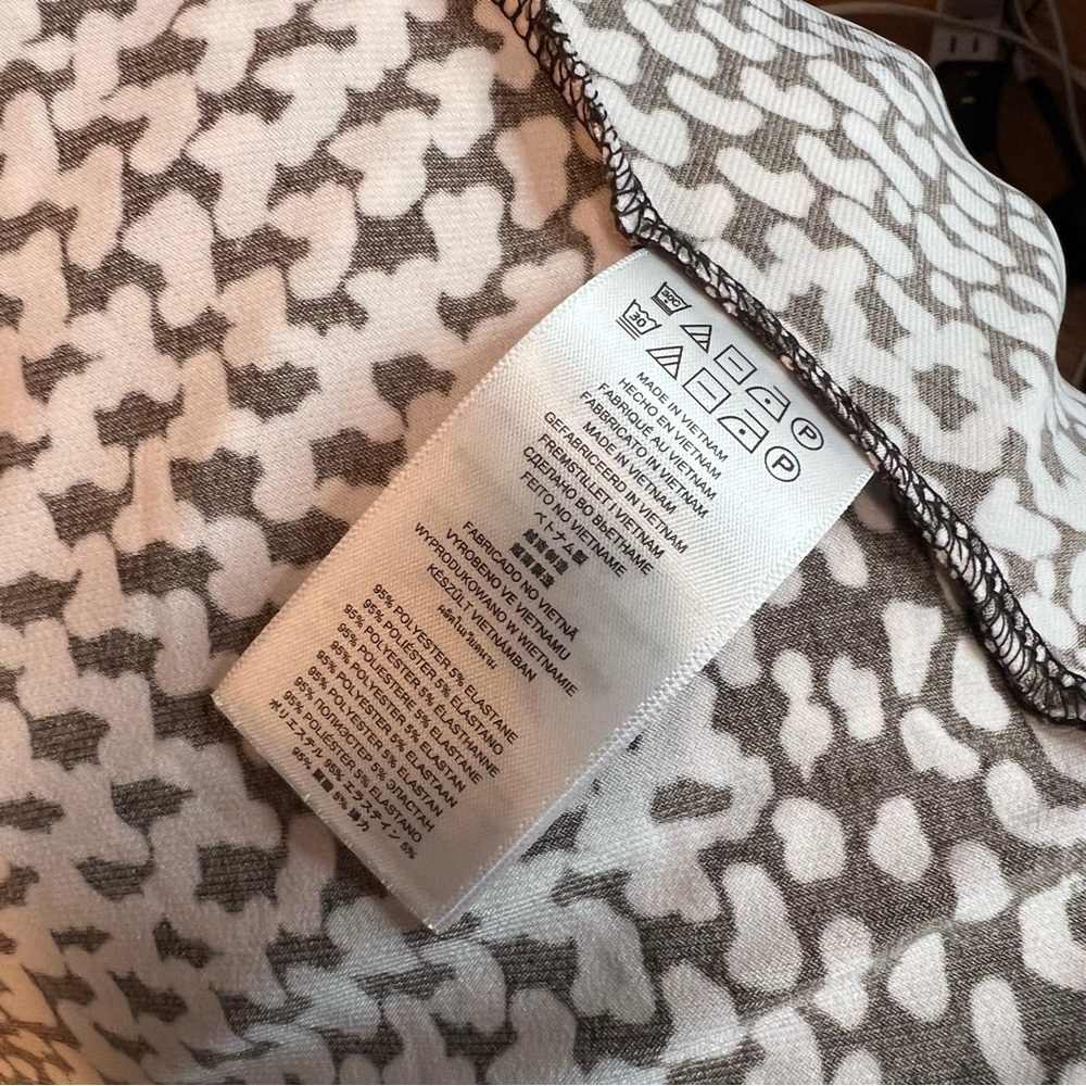 Michael Kors Kobe Jersey Coco/White Dress - Picture 6 of 7